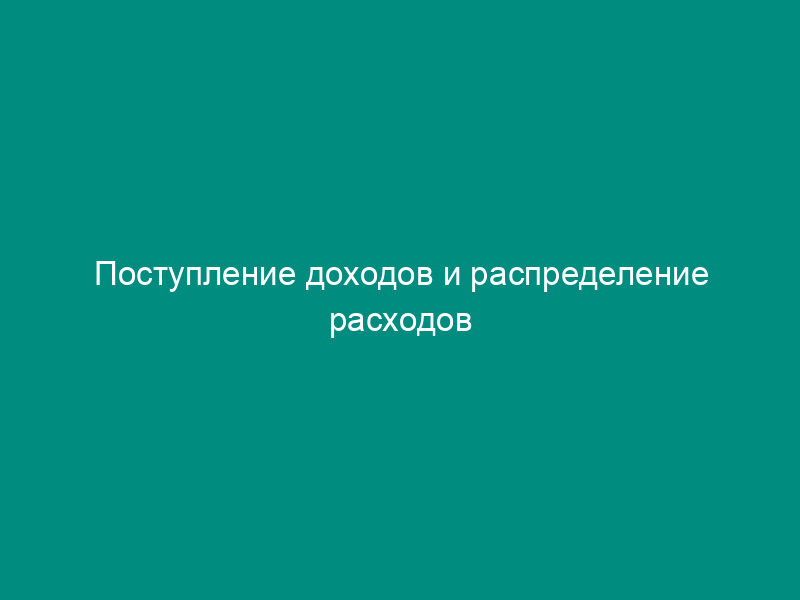Поступление доходов и распределение расходов целевого бюджетного фонда городского округа Химки Московской области