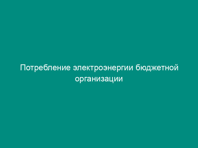 Потребление электроэнергии бюджетной организации комплекса социальной сферы города Москвы с объемом энергопотребления до 1 тыс. т у.т. включительно. Форма N 5