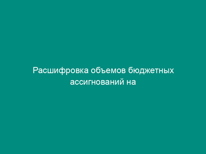 Расшифровка объемов бюджетных ассигнований на исполнение действующих расходных обязательств в 2008 году по кодам операций сектора государственного управления